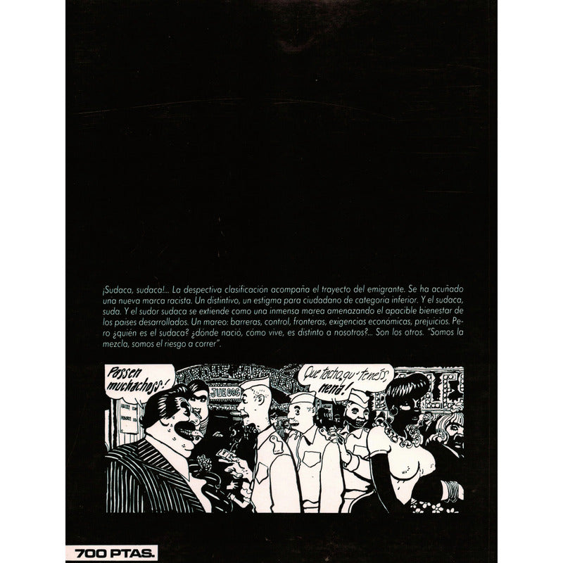 Sudor Sudaca. Muñoz - Sampayo, España 1990 Comic