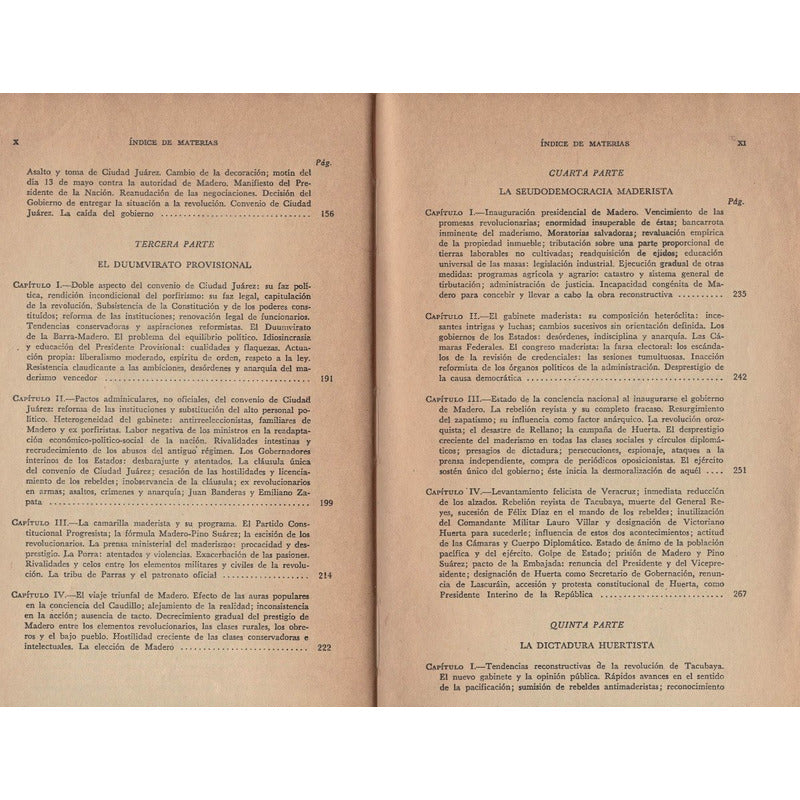 Historia De La Revolución Mexicana - Vera Estanol, 1976