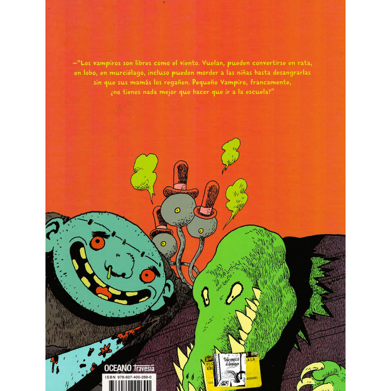Pequeño Vampiro Va A La Escuela. Joann Sfar, España 2010