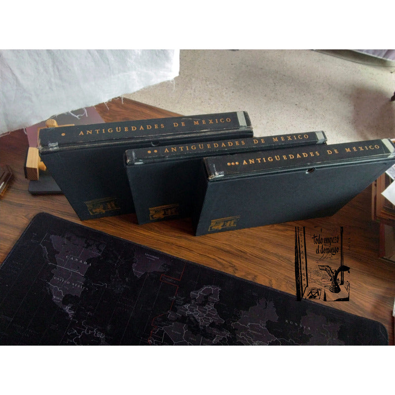 Antigüedades De Mexico (3vol.) Lord Kingsborough, 1964