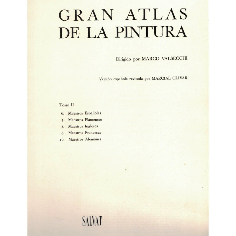 Gran Atlas De Pintura (3vol) Italia 1966 { Gran Formato}