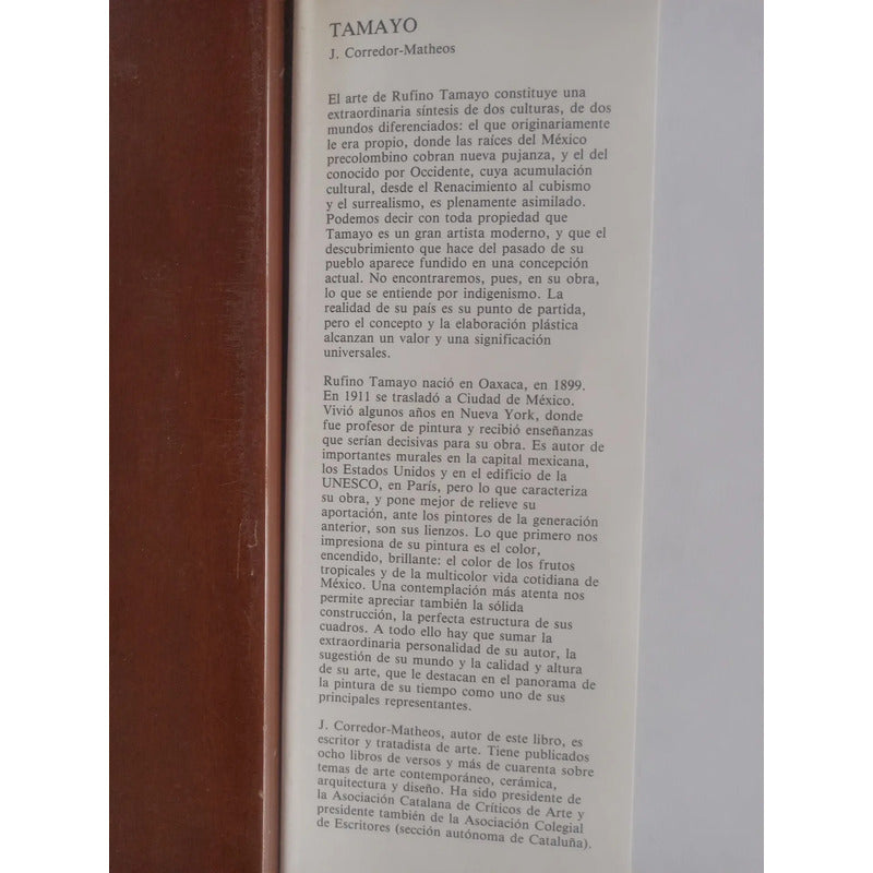 Tamayo. Corredor- Matheos, España 1987 (arte)