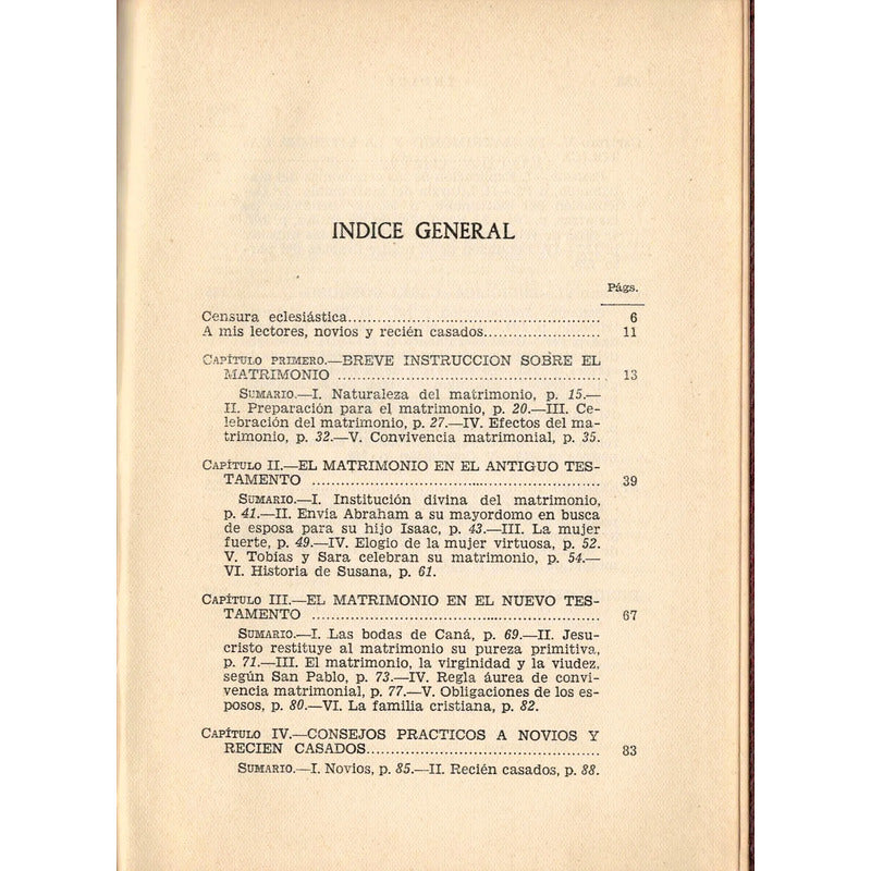 Presente Nupcial. Nicolas Marin Negueruela, España 1951