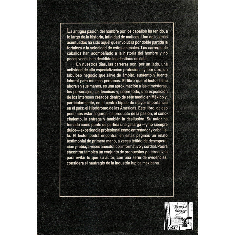 Hipodromo De Las Americas. Rodriguez Cano, Mexico 1992