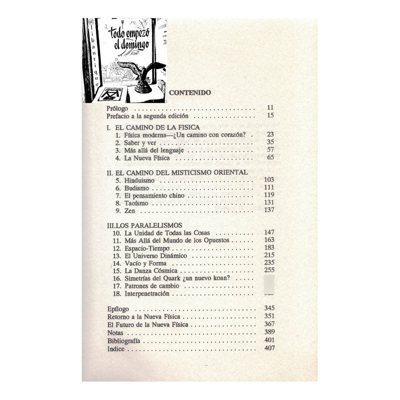 Tao De La Fisica. Fritjof Capra, España 1992