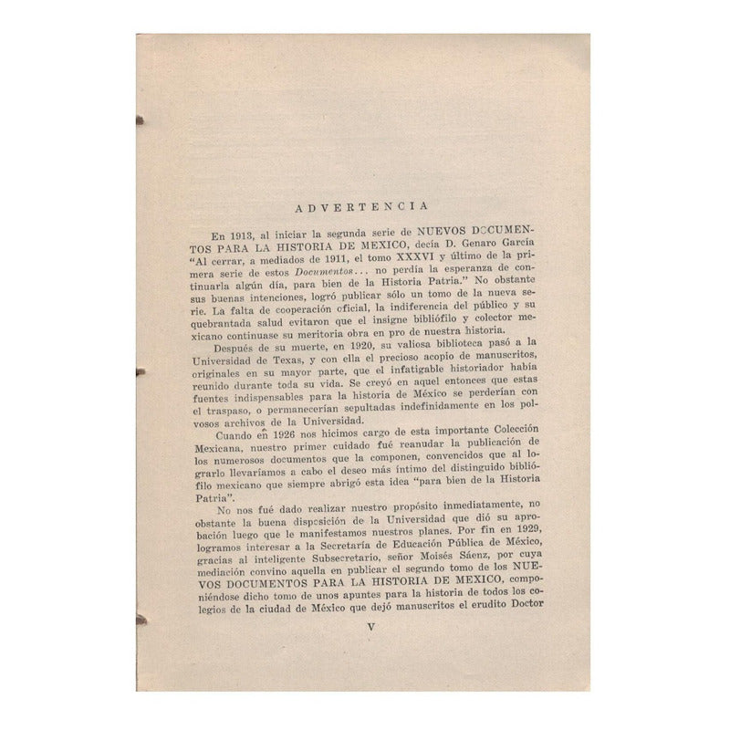 Guerra D Reforma [correspondencia] Manuel Doblado Texas 1930