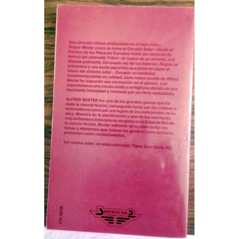 Impostores. Alfred Bester, Martinez Roca Ed., 1988