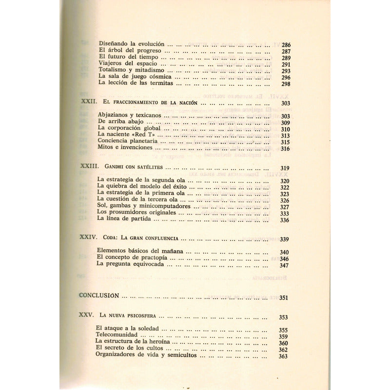 La Tercera Ola. Alvin Toffler, Mexico 1981 (2a)