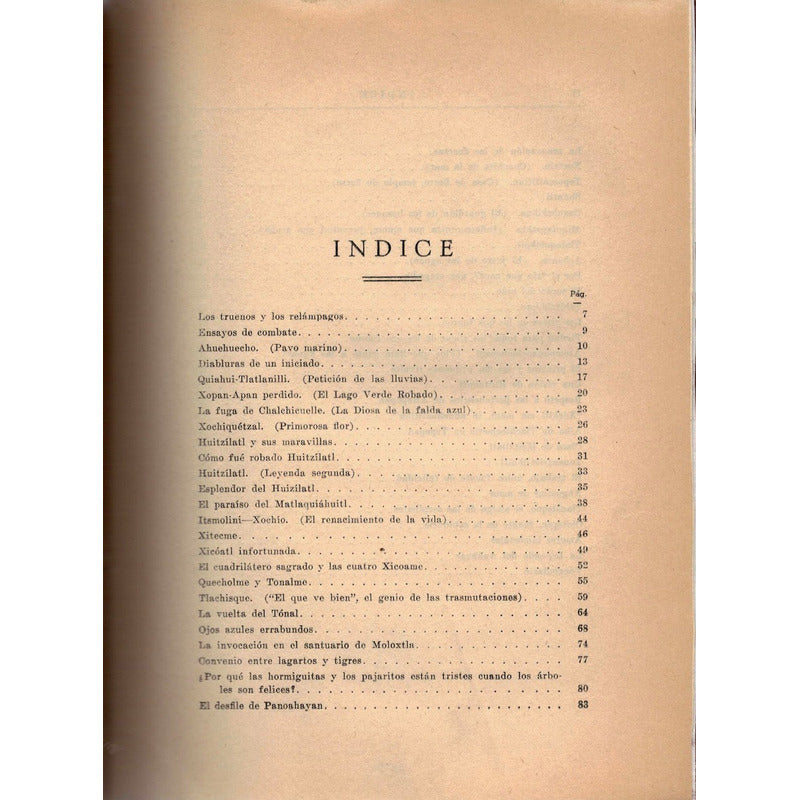 Maravillas D Altepepam -leyendas Prehispanicas- Mexico 1946