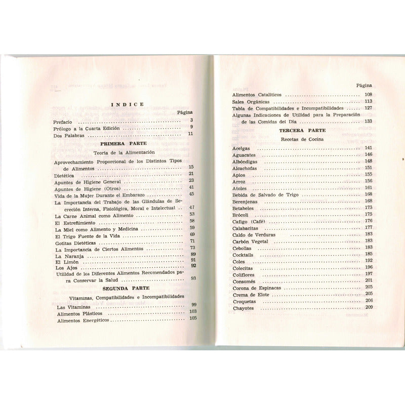 Mexico Cocina Dietetico Vegetariana Maria Alonso Mexico 1971