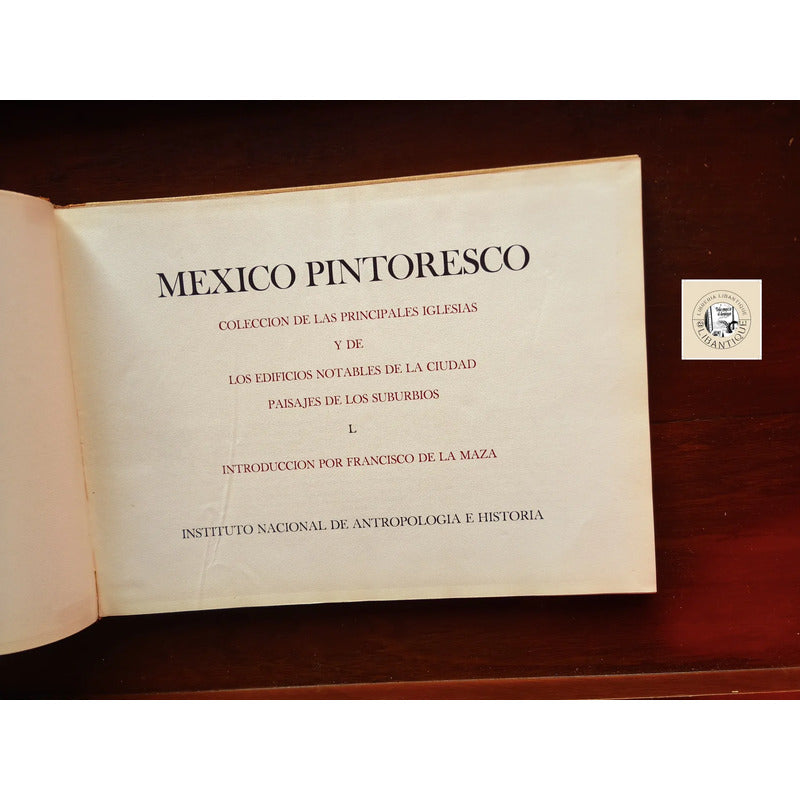 Principales Iglesias, Edificos Notables C D M X 1853 (facs)