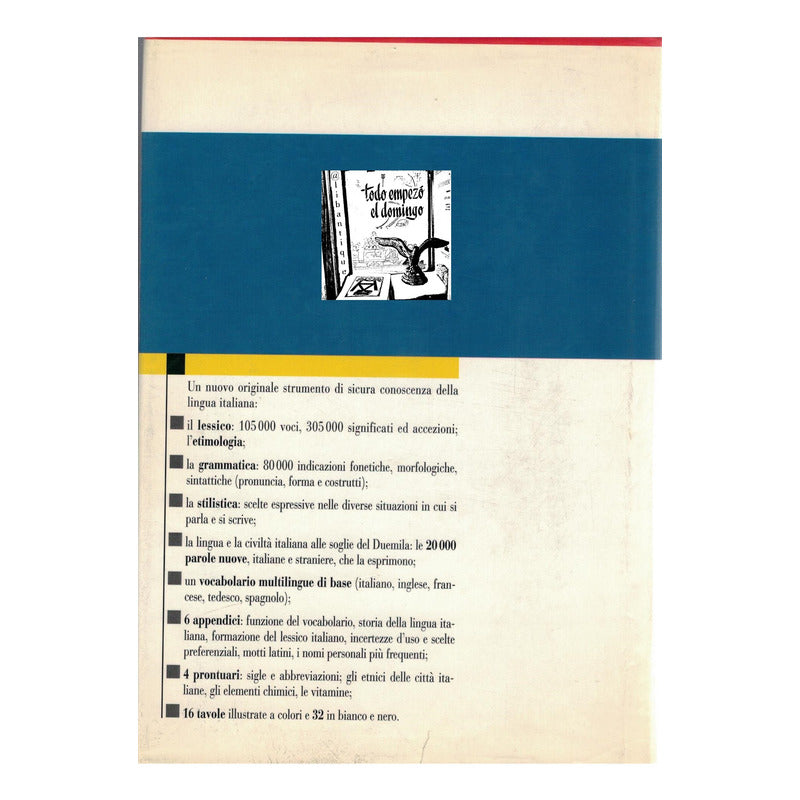 Vocabolario Italiano. E. De Felice, Italia 1993 Diccionario