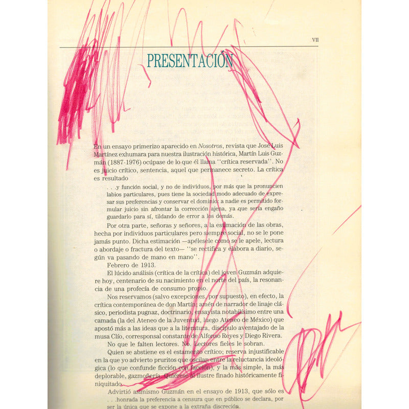 La Sombra Del Caudillo -reportaje-. Martin Luis Guzman, 1987