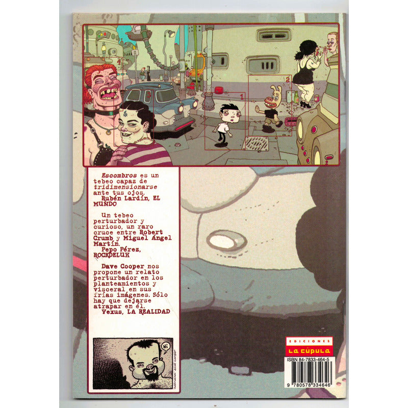 Escombros (4 De 4) Dave Cooper, Brut Comix, La Cupula 2000