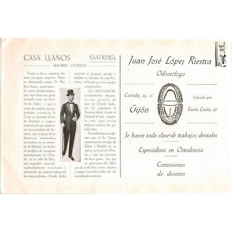 Deportes Turismo Asturias 1925 (catalogo A R T D E C O)