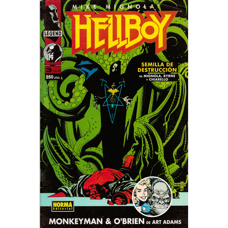 Hellboy, Semilla De Destruccion [4vol]. Mike Mignola, 1995