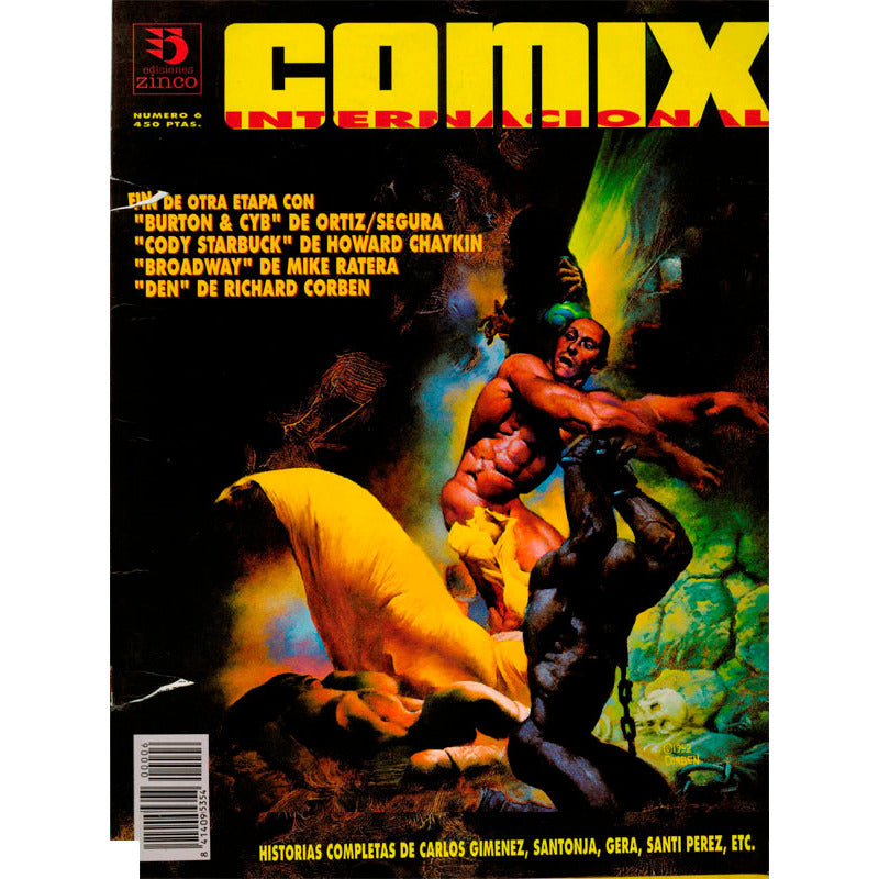 Comix Internacional # 6. Richard Corben, Zinco Ed. 1992