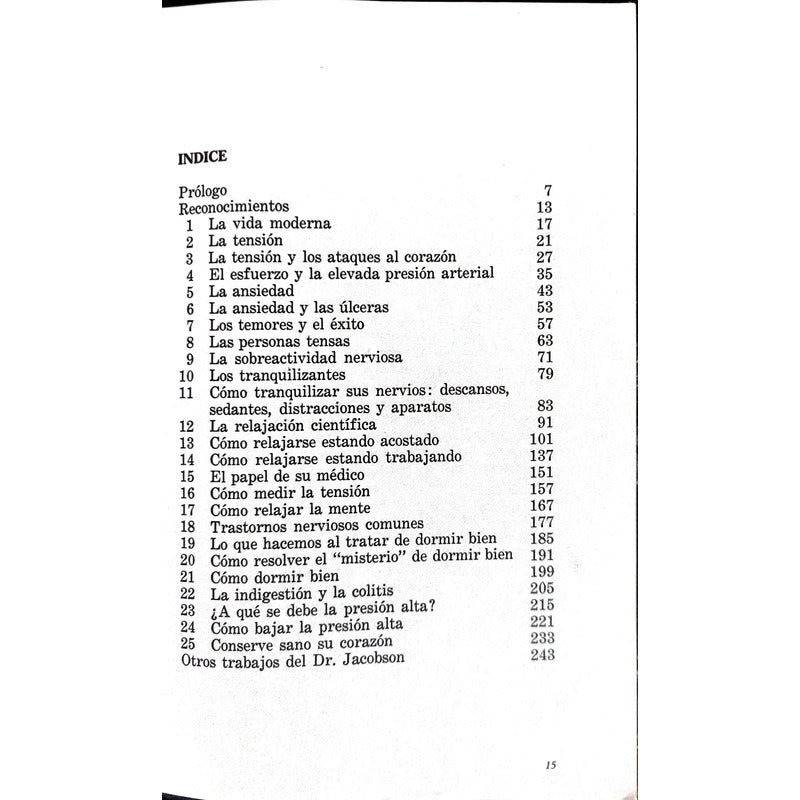 Aprenda A Relajarse Metodo Jacobson Muscular