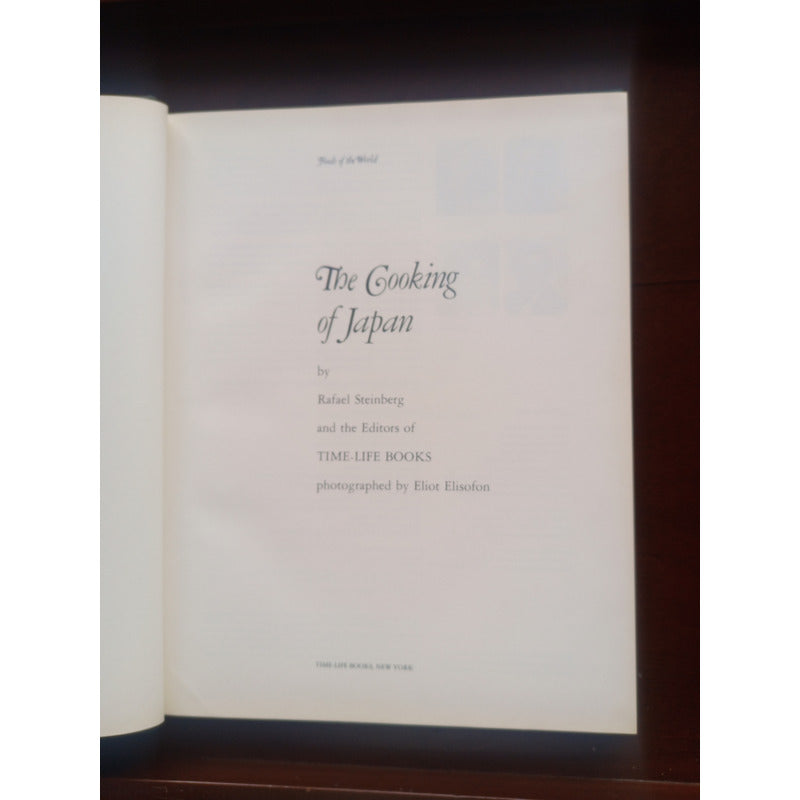 The Cooking Of Japan. Rafael Steinberg, U S 1970