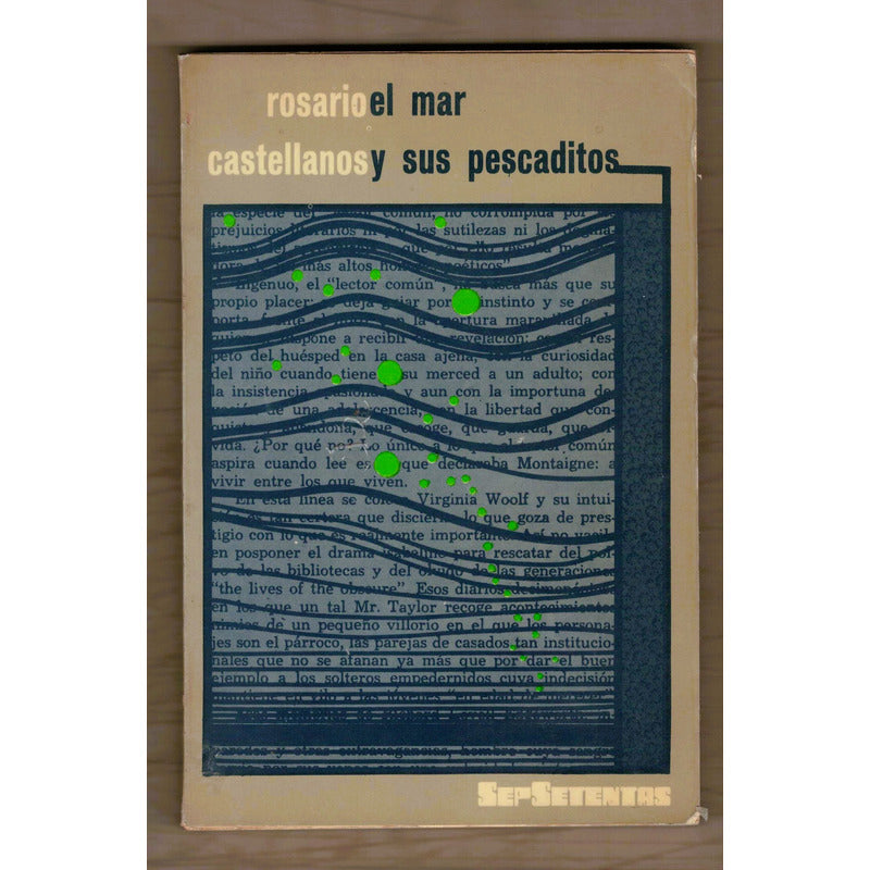 El Mar Y Sus Pescaditos Rosario Castellanos Mexico 1975 (1a)