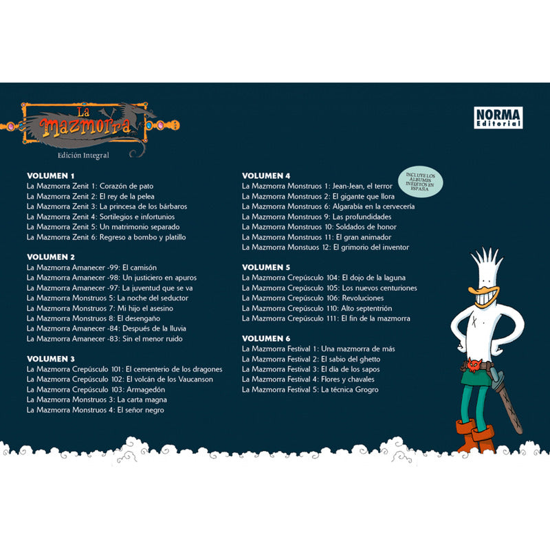 La Mazmorra, Monstruos: Jean Jean El Terror. Joann Sfar