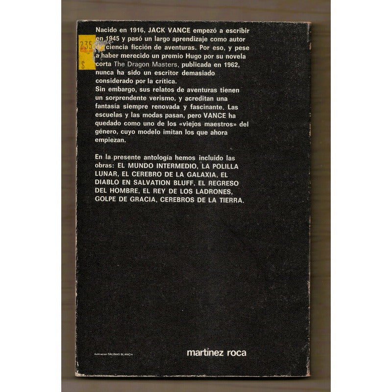 Los Mundos De Jack Vance. Super Ficion 1982 (1a)