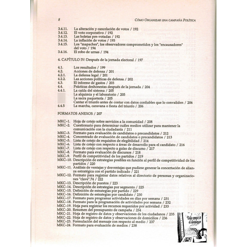 Como Organizar Una Campaña Politica. Lerma, Mexico 1995