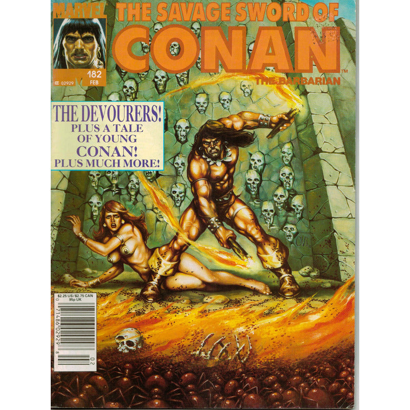 The Savage Sword Of Conan # 182. U S 1991
