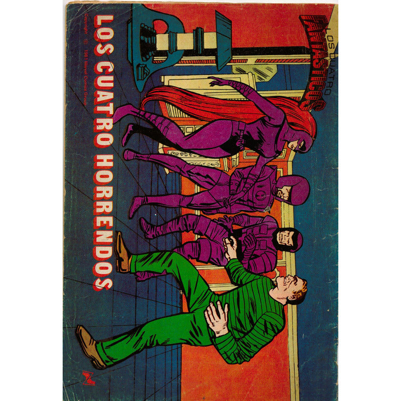 Los Cuatro Fantasticos. # 41 Novedades 1981