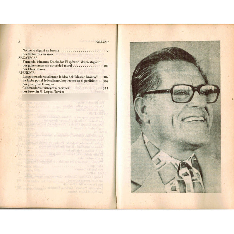 Los Gobernadores. Ortiz Pinchetti Et Al, Mexico 1980 (3a)