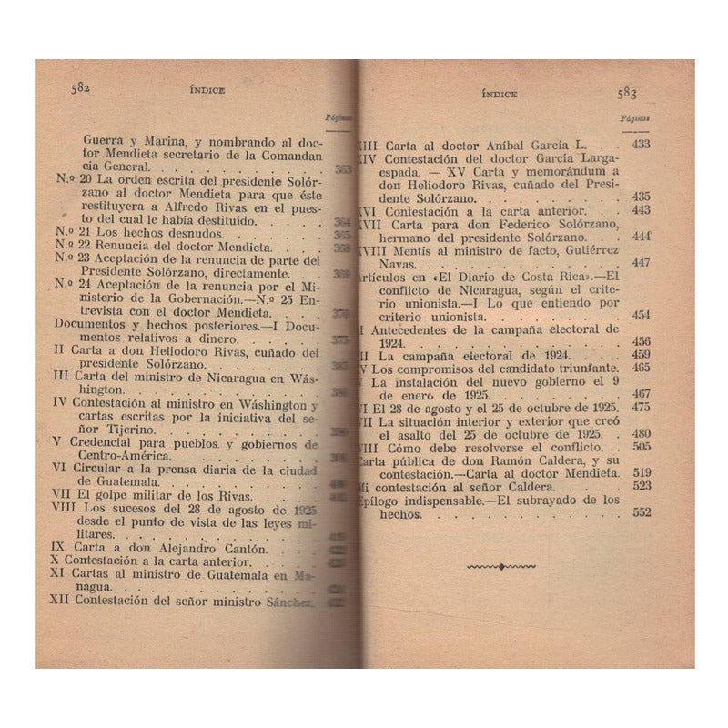 Unionismo Politica Transaccionista Nicaragua. S Mendieta1934 Firma Del Autor Managua 1937