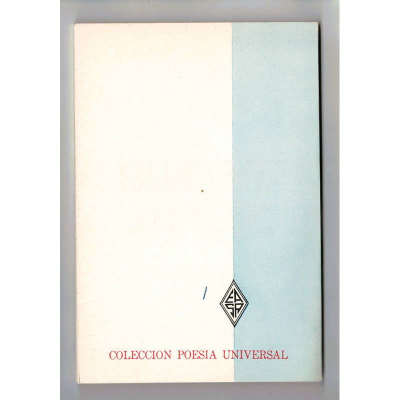 Poesias. Amado Nervo, Mexico 1973 (ed Bolsillo)