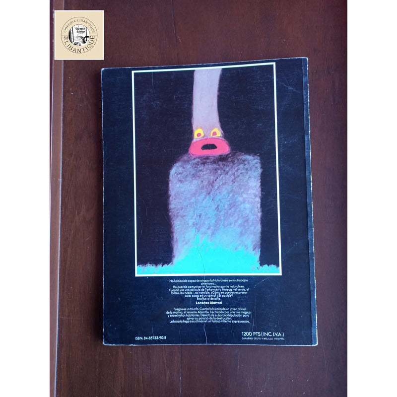 Fuegos. Lorenzo Mattotti, Edicones La Cupula 1988