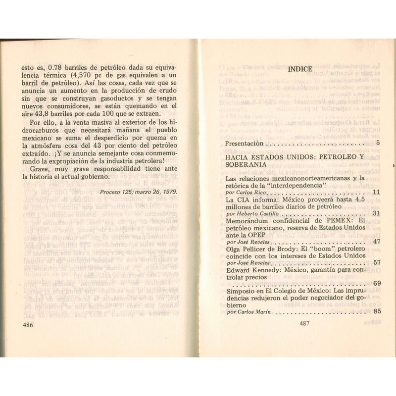 Petroleo Y Soberania Federico Campbell Et Al Mexico 1979(1a)