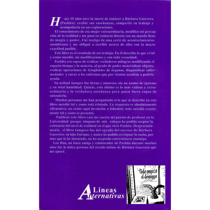 Pachita -las Manifestaciones Del Ser-. Jacobo Grinberg, 1994