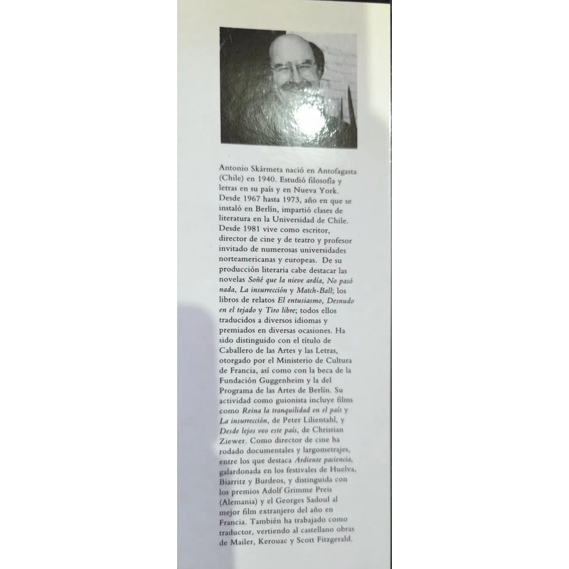 El Cartero De Neruda. Antonio Skarmeta