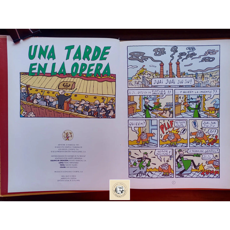 Una Tarde En La Opera The Cobi Troupe. Mariscal, España 1992