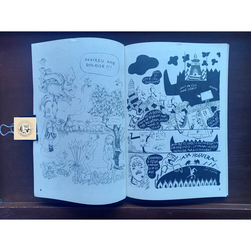 Cambio El Polvo Por Brillo. Las Autoras, Virus Comix 1993