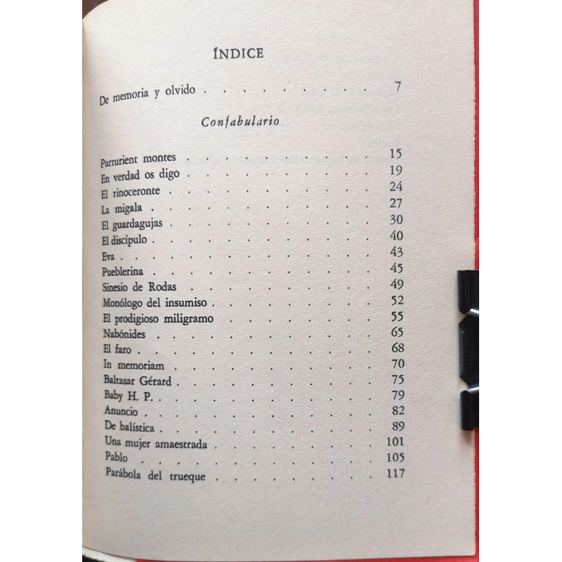 Confabulario. Juan Jose Arreola, 1973