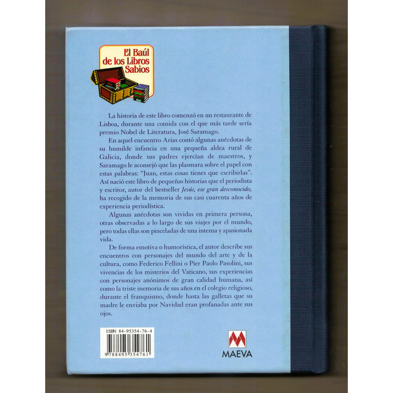 Las Galletas Profanadas De Mi Madre. Juan Arias, España 2002