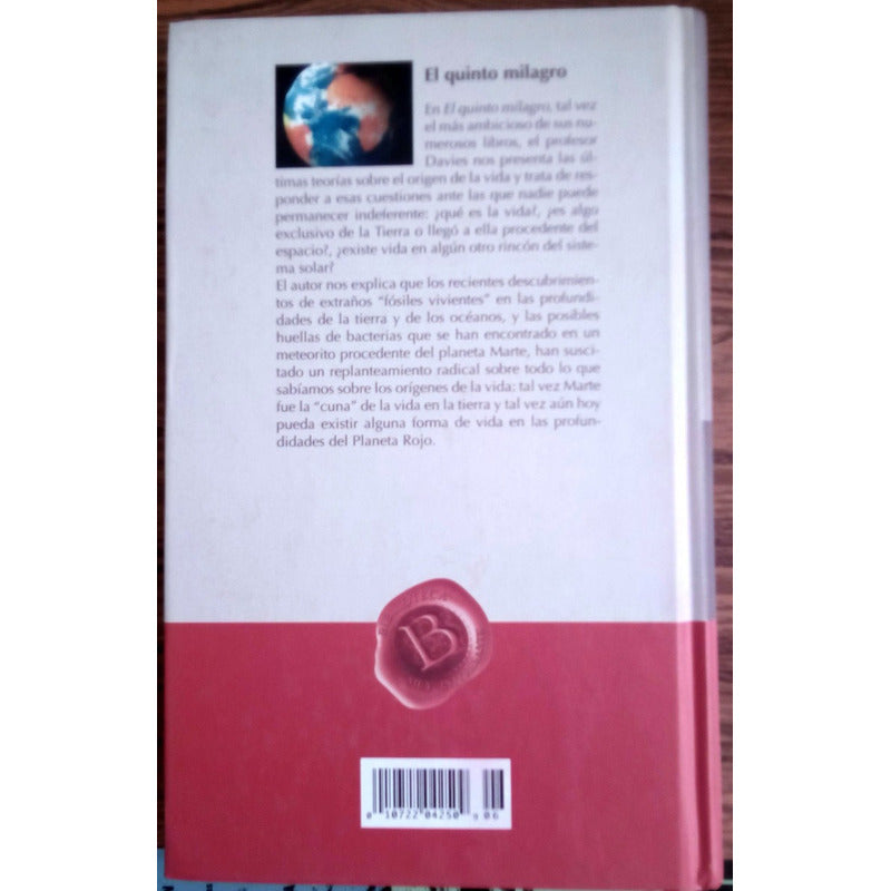 Quinto_milagro. Paul Davies, Planeta_ed., España, 2004
