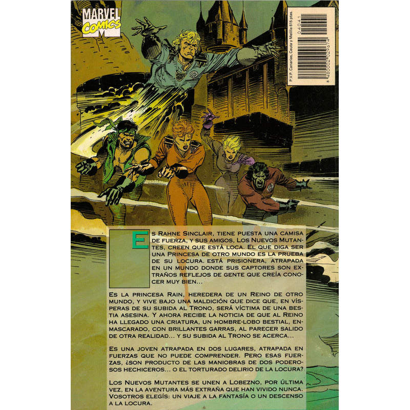 Wolverine: Rahne De Terra. Peter David, España 1992