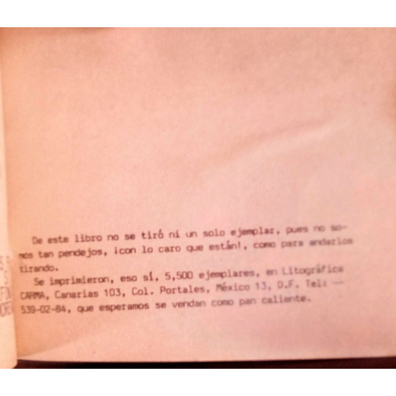 Estamos Hundidos Mexicanos [picaresca Nacional] 1986