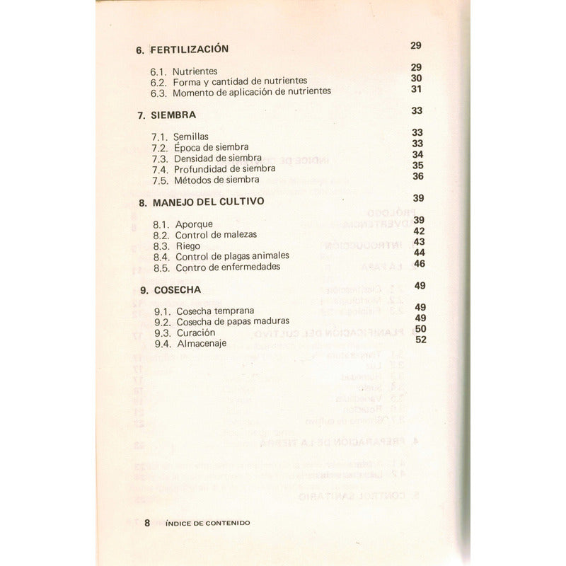 Papas -manuales Agropecuarios-. Mexico 1983