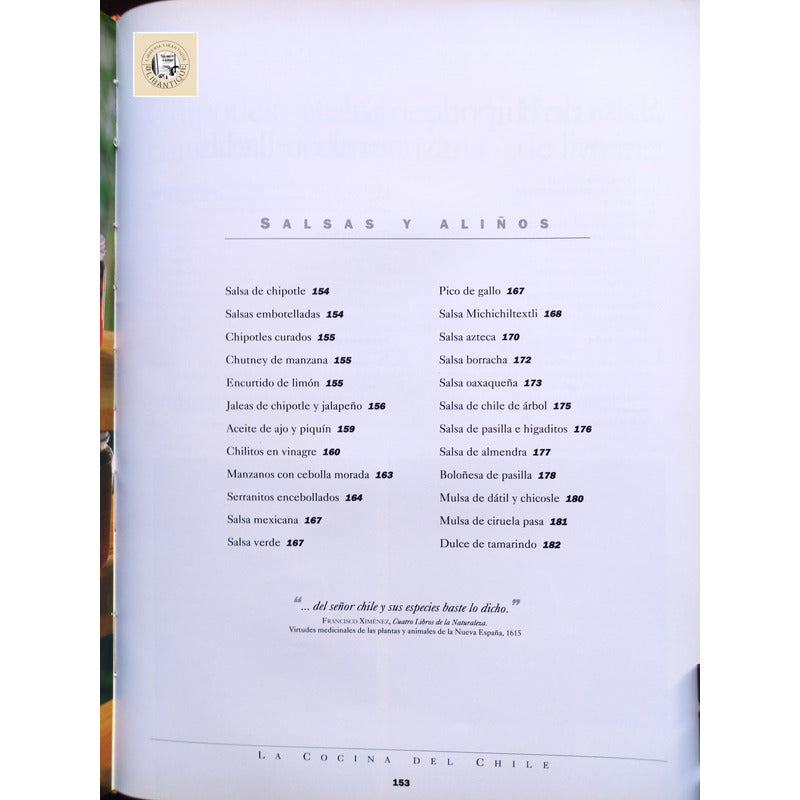 La Cocina Del Chile. Patricia Van Rhijn, Mexico 1993