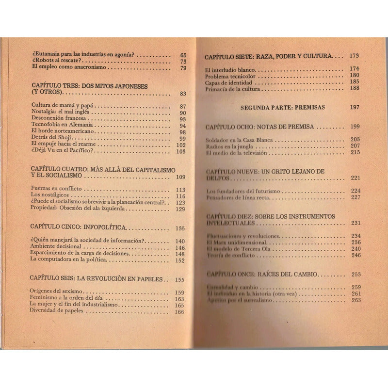 Avances Y Premisas. Alvin Toffler, Mexico 1985 (1a)