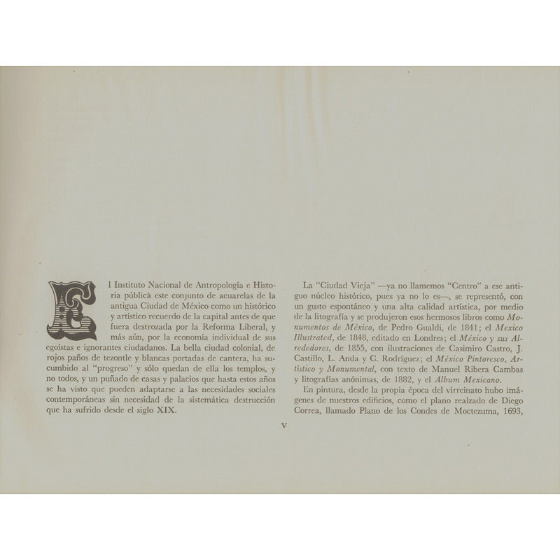 Mexico Pintoresco 1853. F De La Maza [prologo] Mexico 1967
