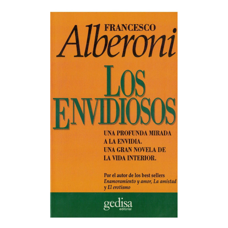 Envidiosos. Francesco Alberoni (novela)