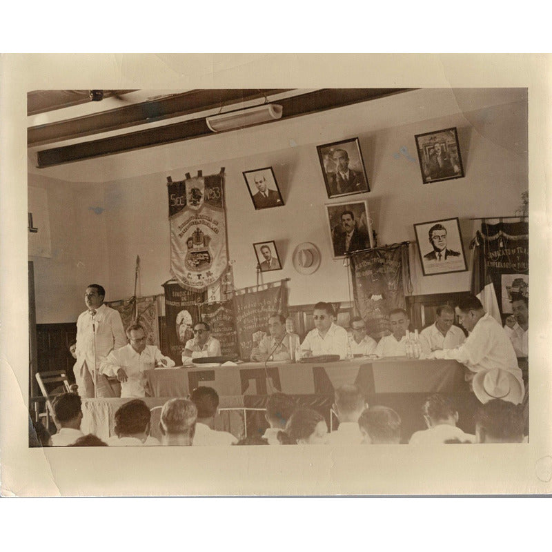 Fotografia Fidel Velazquez, C T M. 1951 [4 Fotografias]