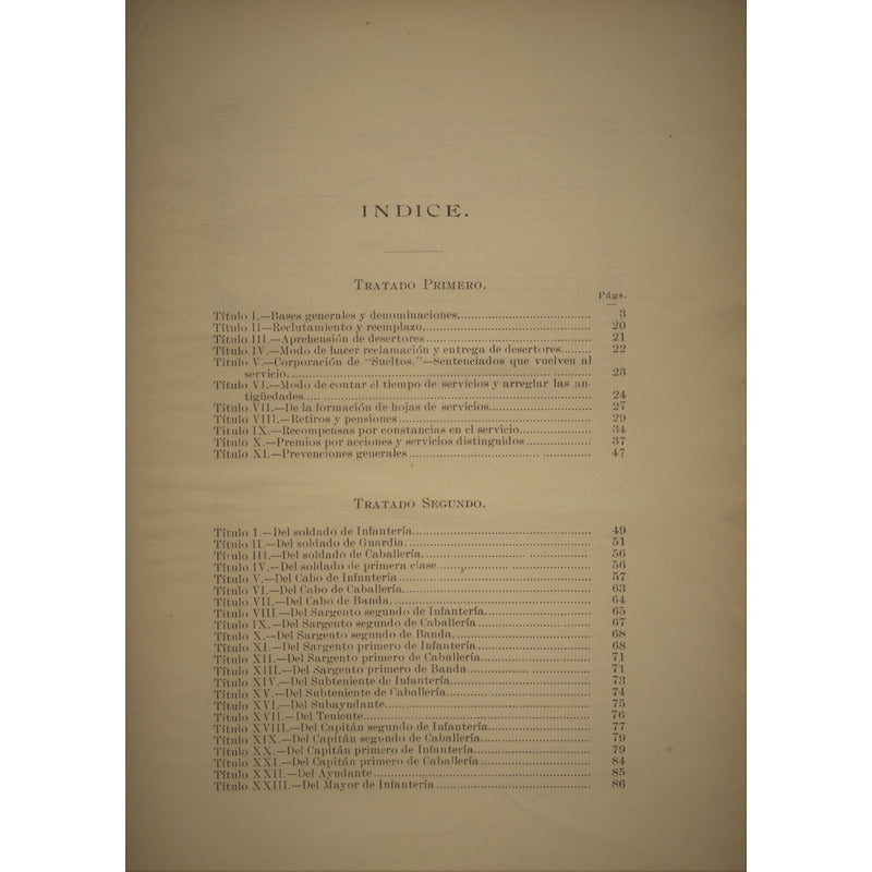 Ordenanza General Ejercito. Sria. Guerra_y Marina Mexico1911